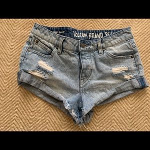 Volcom Denim Cutoff Shorts